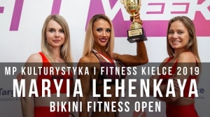 Absolutna Mistrzyni Polski Bikini Fitnss 2019 | Maryia Lehenkaya | Fit Weekend 2019