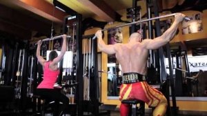 Wojciech Pieczaba i Julia Fusiecka w Hell Gym