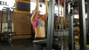 Katarzyna Michniewska trening pleców